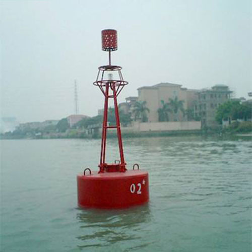 航標(biāo)浮標(biāo)聚脲防腐高壓噴涂機(jī)(圖2) 航標(biāo)浮標(biāo)聚脲防腐案例